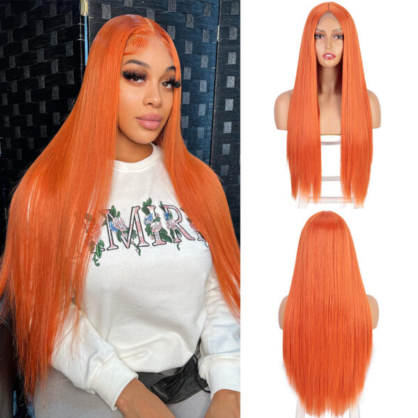 0de7cf5cedc0d234 I's a wig Long Straight White Cosplay Synthetic Wigs Women 60 613 Blonde Grey Pink Black Color for Daily Party Lolita