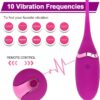 Remote Control Vibrator Egg for Women, Vibrating Dildo, Couples Sex Toys, Kegel Exercises Ball, Waterproof, USB Rechargeable