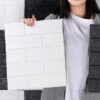 0dfc0c66218d9e74 3D Three-dimensional Wall Self-adhesive Wallpaper Anti-collision Decorative Stickers 10pc