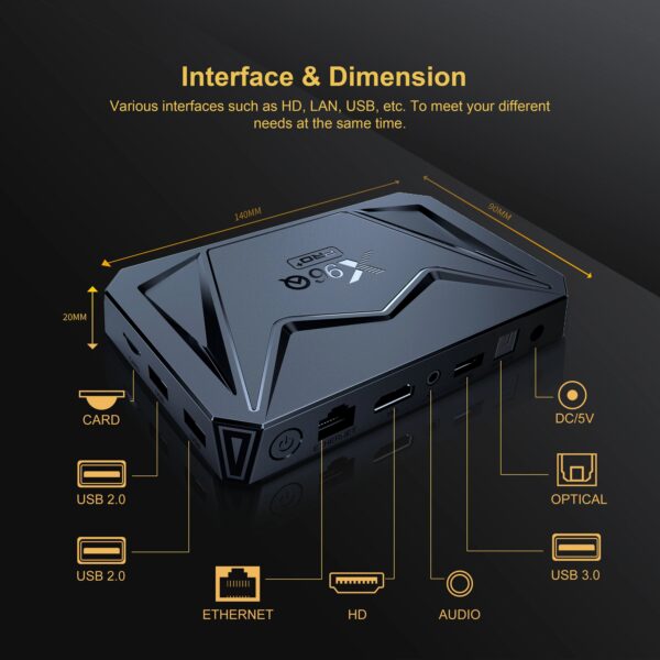 0e0798c0bfe5fb34 Newest X96Q PRO+ Android 14 TV Box 4GB 32GB Allwinner H728 Quad Core 8K HD 1000M LAN Wifi6 X96Q Pro Plus Set Top Box 2GB 16GB