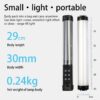 Portable RGB Magnetic Photography Lighting Handheld LED Stick Lamp Vlog Fill Light For YouTube Video Picture Shooting