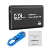0e13a9e7142acfbe HdTV Camera Recording Box4k 1080p 60fps Hd Video Capture Card - Compatible With Usb 3.0pc Live Streaming Grabber Recorder PS5