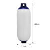 0e1a6f64eb2687c4 2pcs Boat Inflatable Bumper Fender Marine Bumper Fender Anti-crash Buoy Yacht Docking Mooring Shield Protection