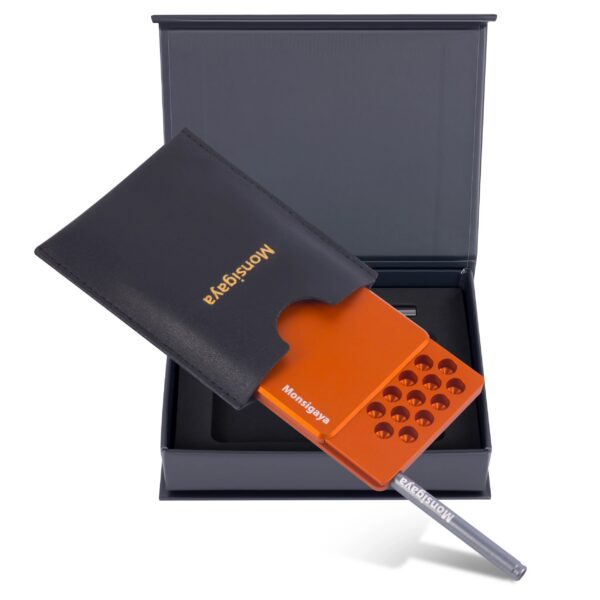 0e1c7fcbabbc18e4 45 Compartment Metal Snuff Box with Built in Metal Alloy Straw Snuff Kit Snuff Wallet