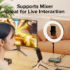 Llano Professional HDMI Live Stream Switcher 4K 60HZ Video Capture Card for Streaming Podcasting Compatible with PS5 Xbox Phone