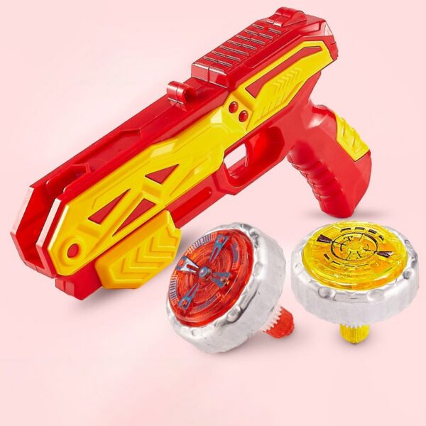 0e6062b4c00e940b Luminous Rotating Gyro Gun Parents and Children Outdoor Battles Boys Light Toys