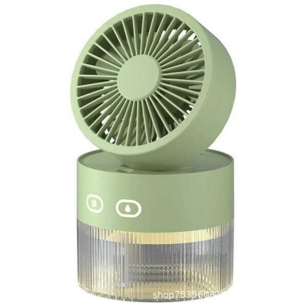 0e616d8e2be522b6 Water Coog USB Mini Small Desktop Turbo Foldable Cold Air Humidifier Spray Fan