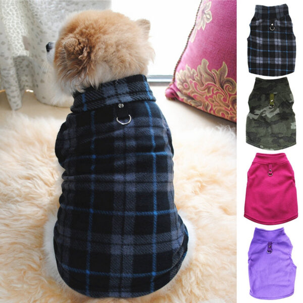 0e710007971f29bb Winter Soft Fleece Pet Dog Clothes Puppy Clothing French Bulldog Coat Pug Costumes Jacket For Small Dogs Chihuahua Vest Yorks