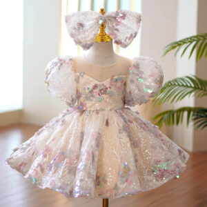 0e787ee5803c3500 Children Evening Dresses for Girls 3 12 14 Years Kids Birthday Party 2023 Fluffy Ball Gown Wedding Prom Formal Lace Dress