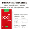10pcs/Box Extra Large Ultra Thin Lubricated Condom 56MM Smooth Latex Penis Condoms for Male Adult Sex Dick Cock Sleeve for Homme