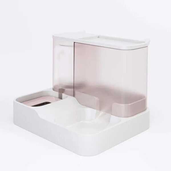 Large Capacity Automatic Cat Dispenser Drinking Water Bowl Pet Supplies Wet and Dry Separation Dog Food Container