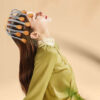 0ea1b8892f7a1955 20Massage Heads Orange Scalp Head Massager Red Light Vibrator Octopus Scratcher For Relaxation Stress Migraine