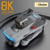 0ea5667c17c57a6b KBDFA P15 Drone 5G Professional 4K Dual Camera GPS Wifi 540 ° Intelligent Obstacle Avoidance RC Helicopter Dron Endurance 5000m