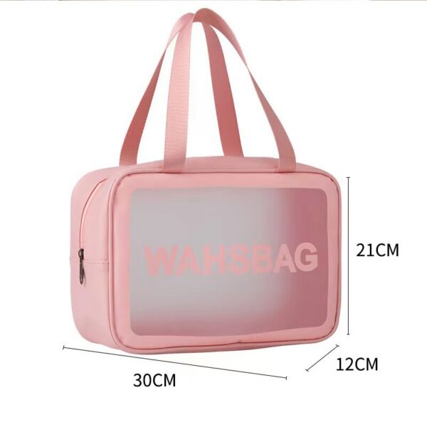 0eafcf5f44cc1a04 Women Portable Travel Wash Bag Female Transparent Waterproof Makeup Storage Pouch Large Capacity Cosmetic Organizer Beauty Case