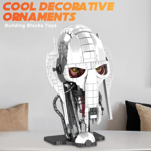 788pcs MOC Idea General Grievous Building Blocks Bricks Model Helmet Collection Assembg Toys for Children Adults Gift