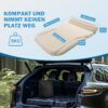 Ciremiv Auto Matratze mit dem Umfassendsten Auto Camping Schlafzubehör | Auslaufsichere, Bequeme, Langlebige Auto Luftmatratze | Luftbetten with Luftpumpe | für SUV Minivan MPV Road Trip Dachzelt