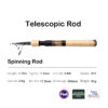 PURELURE 1.50m XUL BFS Telescopic Rod 5ft Travel Rod Trout Spinning Casting Solid Tip Carbon Fishing Rod Small Bait Perch Rod