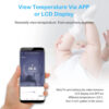 0effd28902d3f93f Tuya Smart WIFI Thermometer With External Temperature USB Charge or Rechargable Battery
