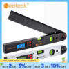 Neoteck 0-225° LCD Digital Protractor Spirit Level Angle Finder Gauge Meter 400mm Electronic Measurement Tool Black Or Sier
