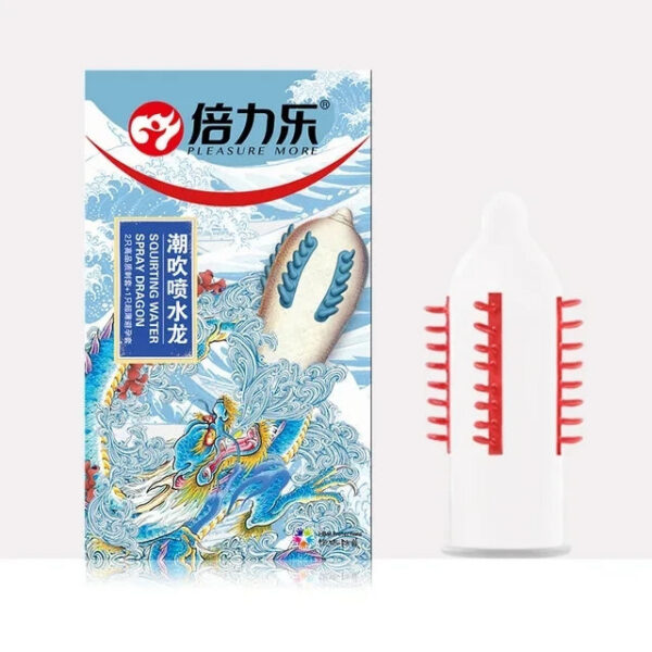0f23fda1361d86c7 Special Condom Stab Dot Passionate Male and Female Family Planning Sexual Products Pattern Cheap Penis Extender Sleeves Sex Game