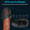 Adjustable Male Masturbator Vibrator Delayed Ejaculation Glans Trainer Massage Exerciser Adult Sex Toy For Men App Control