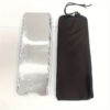 10 Plates Foldable Gas Windshield Outdoor Camping Cooking Burner Windproof Screen Aluminium Alloy Stove Wind Shield