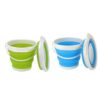 0f5184fad7a0124a 3L Collapsible Portable Folding Water Car Washing Fishing Household Plastic Travel Outdoor Camping Bucket