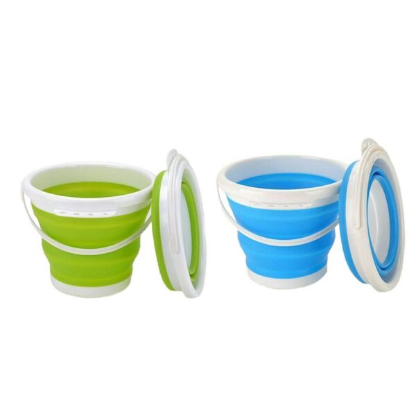 0f5184fad7a0124a 3L Collapsible Portable Folding Water Car Washing Fishing Household Plastic Travel Outdoor Camping Bucket