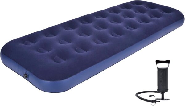 DIMAR GARDEN Queen Size Camping Air Mattress Inflatable Bed with Pillow,Include Hand Pump