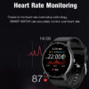 LIGE 2024 New Real-time Activity Tracker Heart Rate Monitor Sports Women Smart Watch Men Clock For Android IOS