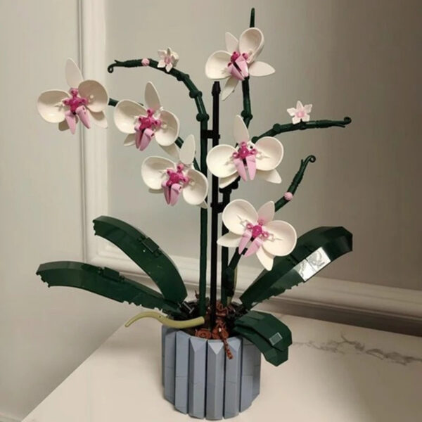 ideas Icons Bouquet Ortificial wer Orchid Potted Plants 10311 Building Blocks Model Brick Moc Girls Toys DIY Mom Gift