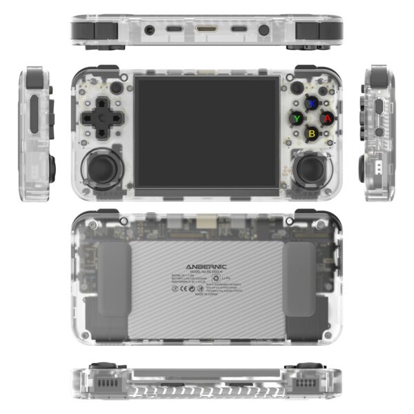 0f6fee807ecf310e ANBERNIC RG35XX H Handheld Game 3.5''IPS Screen HDMI Output Linux System RG35XXH Retro Video Simulator Console Kids Gift
