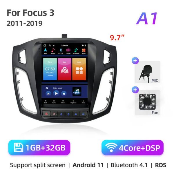 0f7f625d3661eff9 8Core 2 Din Android 12 Car Radio for Ford Focus 3 Mk 3 2011 2012 - 2019 Multimedia Video Player 2Din Carplay Auto Stereo DVD