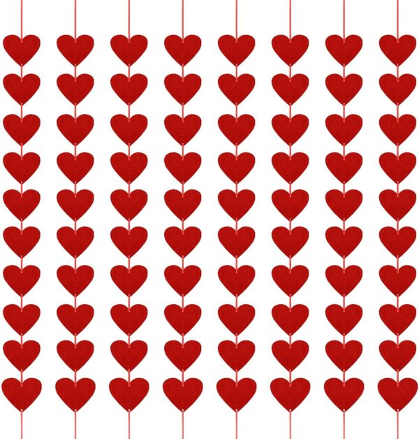 Red Rose Petals Decorations Set, 1000 Pieces Artificial Rose Petals with 3Pcs Romantic Banner, Rose Petals for Romantic Night for Her Set, Special Night Party Decor for Home, Wedding, Anniversary