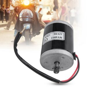 Brushed Motor MY6812 12V 120W High Speed Small Brush Motor with Belt Pulley Electric Scooter E Bike Accessory Bike Brushed Motor