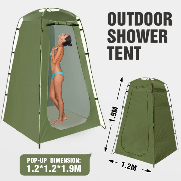 Westtune Portable Privacy Tent Outdoor Waterproof Changing Room Shelter for Camping Hiking Beach Toilet Shower Bathroom