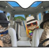 Personalized cartoon Windshield Sunshade Car Window Windscreen Cover Sun Shade Auto Sun Visor Car-covers Car Solar Protection