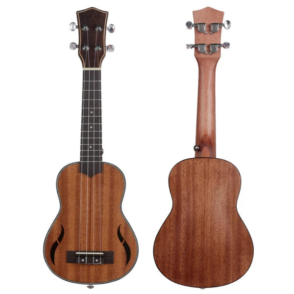 0fe7497f632278f1 21 Inch Ukulele 4 Strings Hawaiian Guitar Mahogany Mini Guitarra Ukulele With Bag Strings Tuner Capo Ukulele Guitar Accessories