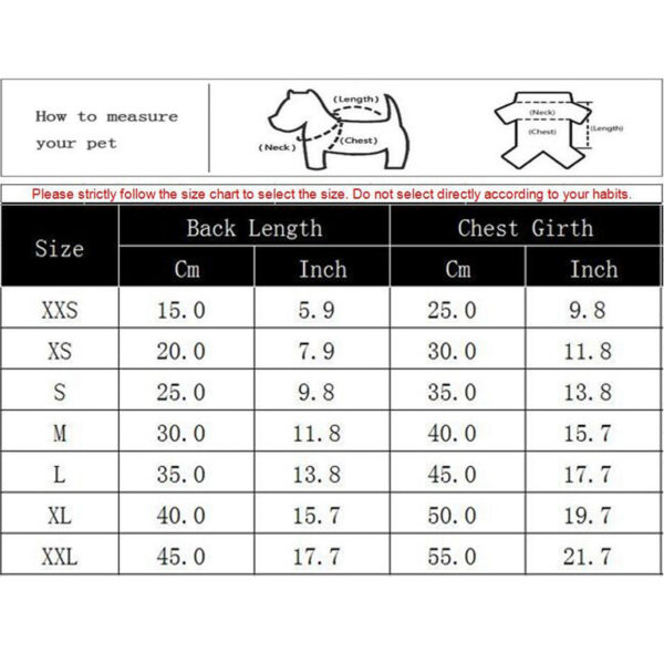 0ff6351cc9b6f344 Pet for Small Warm Winter Dog Coat Cotton Fleece Puppy Clothes Clothing French Bulldog Chihuahua XXS-XL