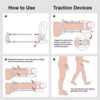 Sex Toys Tools Enlargement Stretch Clamp Extender Stretching Exerciser Growth Traction Device For Men