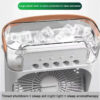 0ff91b6752b56418 3 In 1 AIr Conditioner Household Small Cooler LED Night Light Portable Humidifier Air Adjustment Office Home Fan New