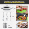 Cooking set Camping Cookware Travel Tableware Outdoor Picnic Set Teapot For 2-3 Peaple Non-stick pots assorted sets