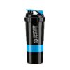 3 Layers Shaker Protein Powder Shake Water Plastic Mixing Cup Body Building Exercise Bottle