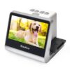 10032bcb8ba19b9a Film and Slide Scanner for 135 Film(36*24mm)/126KPK /110 Film/Super8/ Monochrome/Slide to Digital JPEG Photos 5'' Screen 16GB