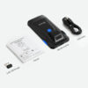 10048a8360be649f Eyoyo 2D Phone Back Clip Bluetooth Barcode Scanner Portable Barcode Reader Data Matrix Code 1D 2D QR Scanner Android IOS System