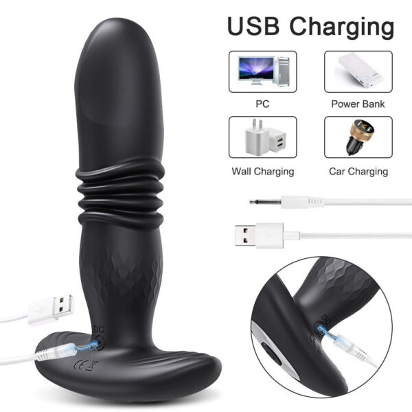 101b0b7cb05b1b39 Telescc Vibrating Butt Plug APP Vibrator Wireless Remote Sex Toys for Women Ass Anal Dildo Prostate Massager Buttplug
