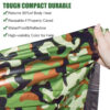 PE Emergency Camouflage Waterproof Portable Survival 120x200cm Sleeping Bag for Outdoor Camping Hiking Adventure