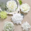 1035d9f67fa5ed98 YYHUAWU Artificial Flowers Combo Set Fake Flower Leaf Box with Stems for DIY Wedding Bouquets Centerpieces Arrangements Baby Shower Party Home Decorations