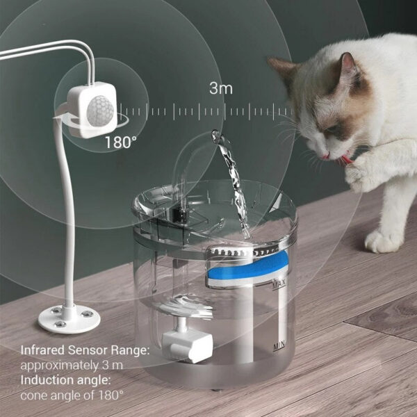 Automatic Circulation Intelligent Constant Temperature Electric Mute Water Dispenser Pet Supplies Accessory