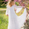 1043c6f54a0d1def 2-11Years Boho Flower Girl For Wedding Girls Junior Bridesmaid Dresses First Communion Dress Lace Bohemian Gown